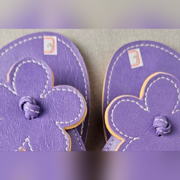 Purple Flower Sandals - Picture 7 of 8
